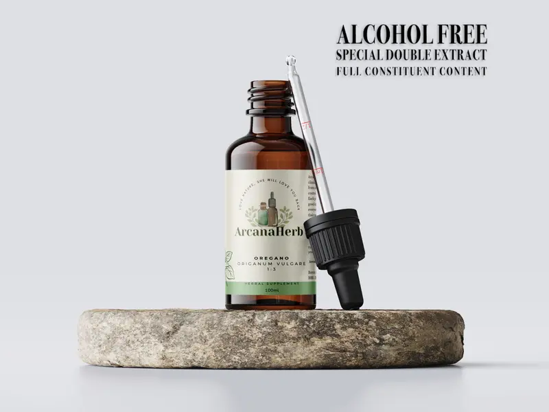Alcohol Free Oregano Tincture. 1