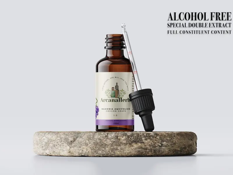 Alcohol Free Oregon Grape Tincture 1