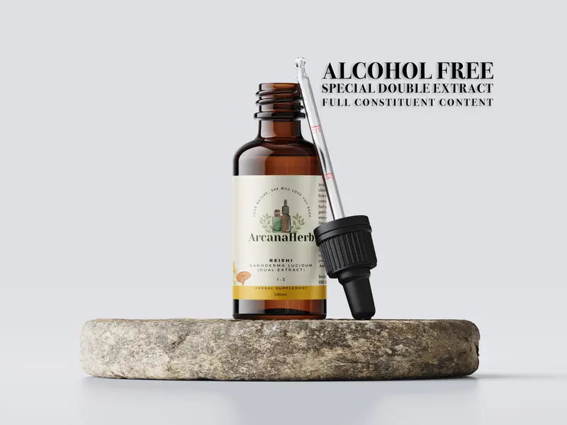 Alcohol Free Reishi Mushroom Tincture 1