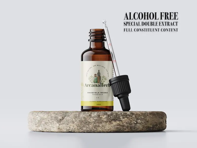Alcohol Free Rhodiola Rosea Tincture 1
