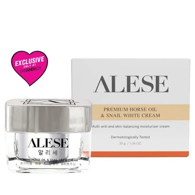 Alese - Premium Horse Oil & Snail White Cream 30g.