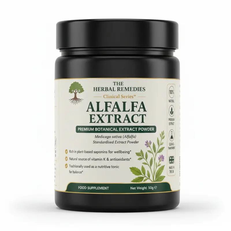 Alfalfa Extract Powder (Medicago Sativa) 100% Pure Herbal Supplement