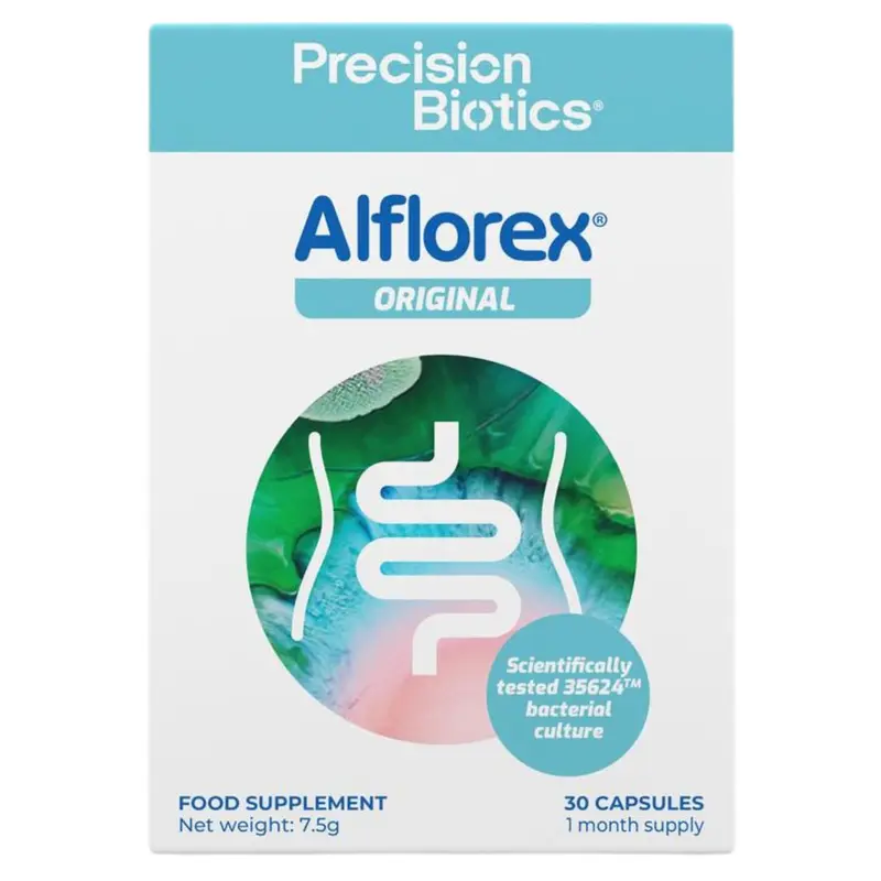 Alflorex® Original by PrecisionBiotics® - Daily Gut Health Supplement - 30 Capsules