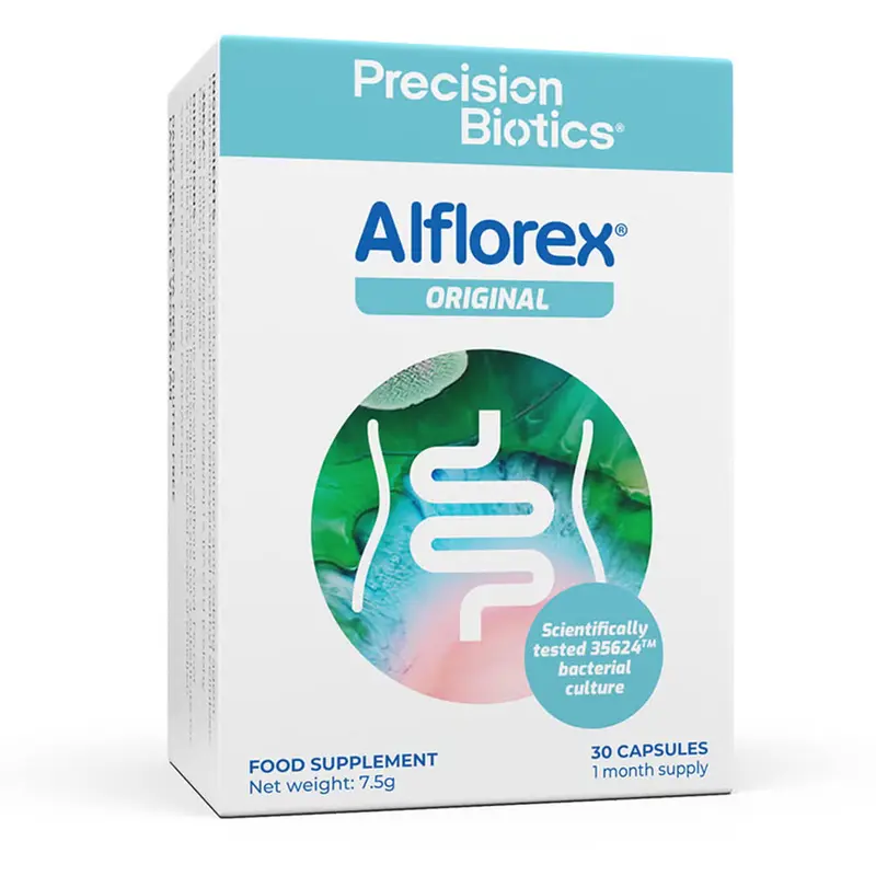 Alflorex Original - Daily Gut Health Supplement - 30 Capsules