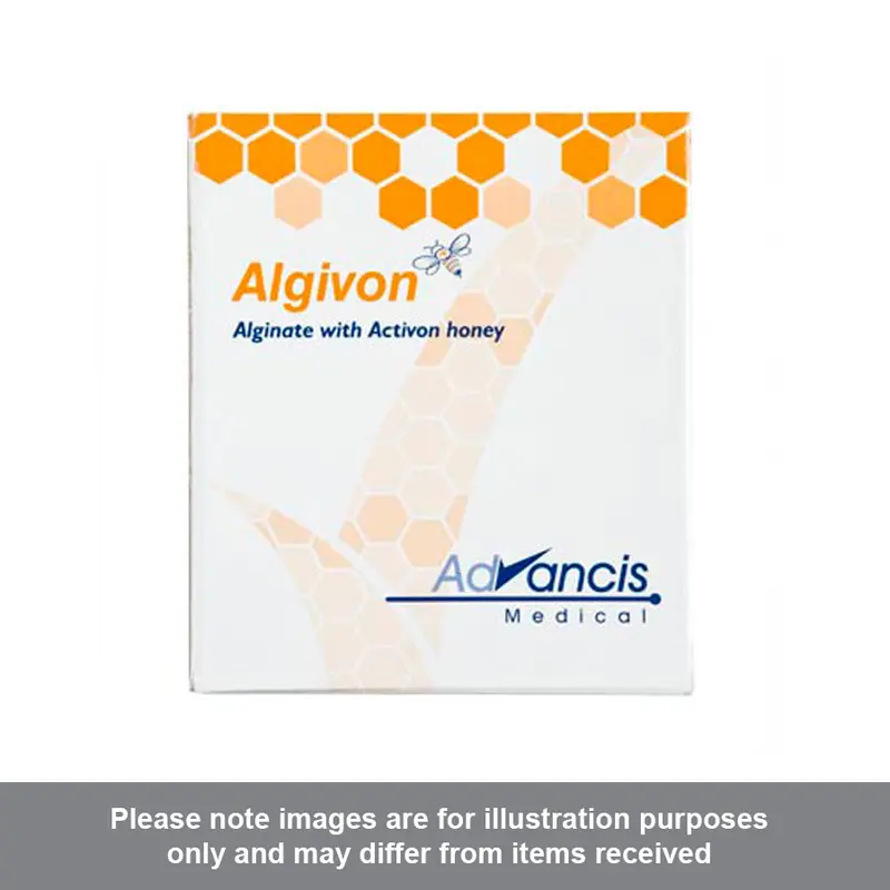 Algivon Manuka Honey Dressing 5cm x 5cm