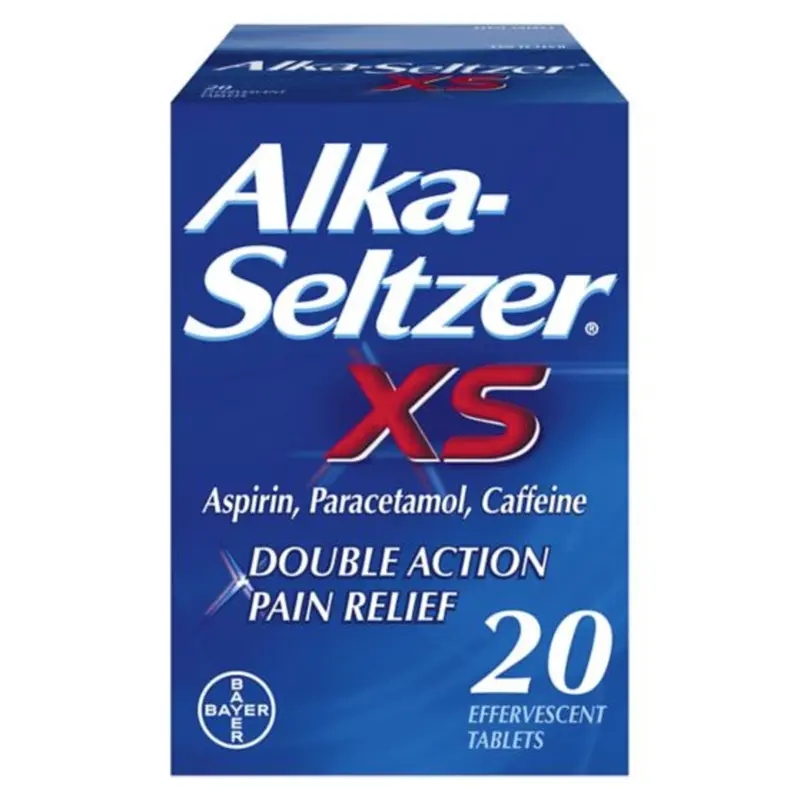 Alka-Seltzer XS 20 Effervescent Tablets