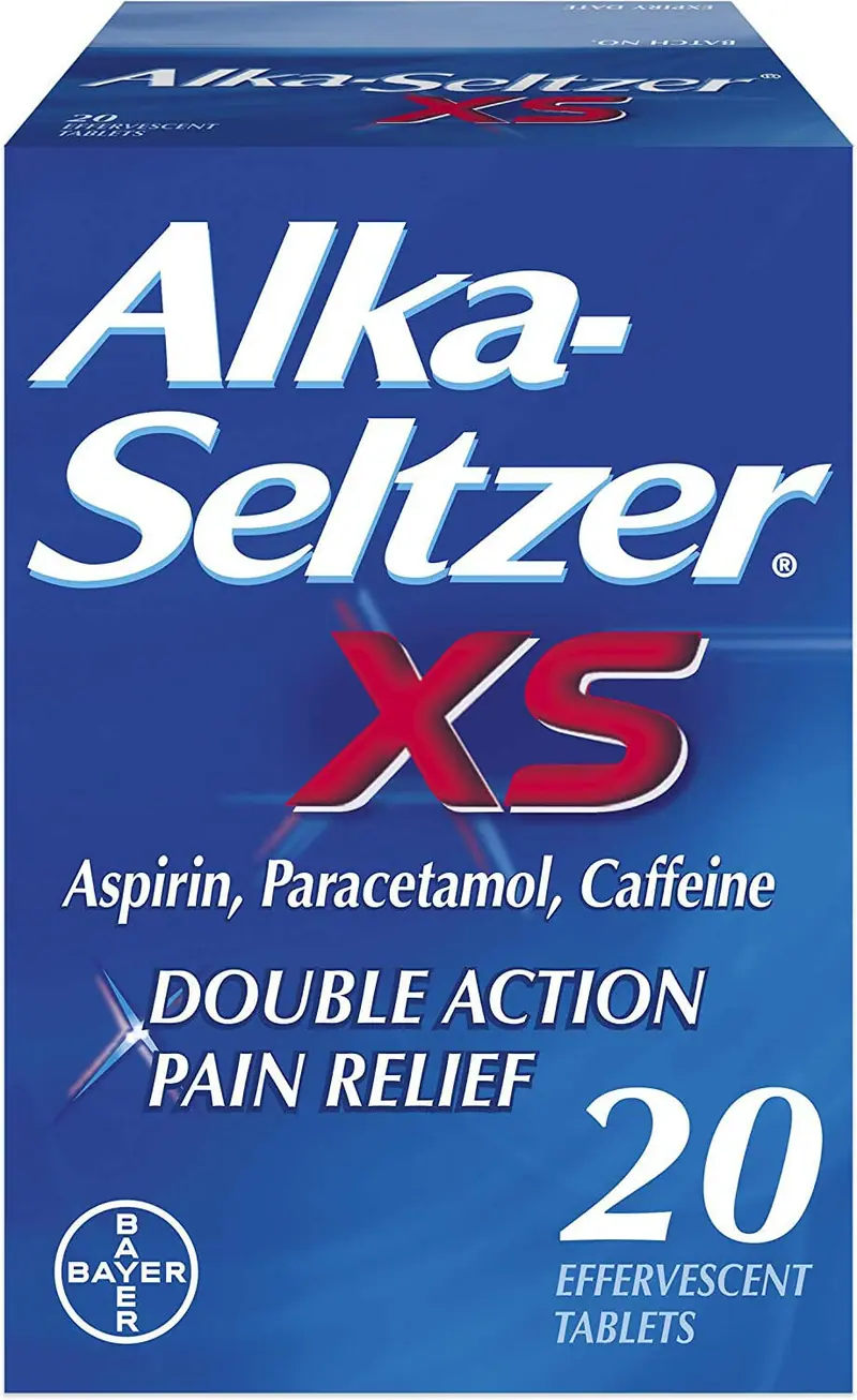 Alka-Seltzer XS Effervescent Tablets 20s