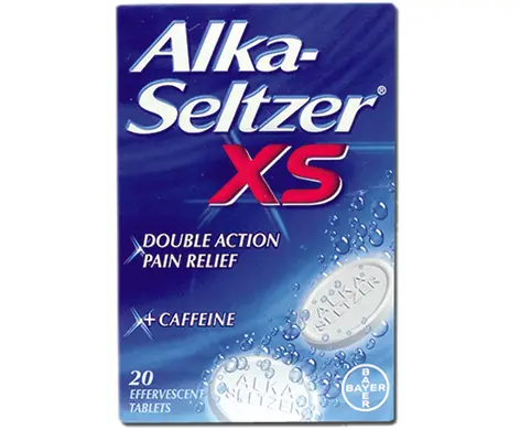 Alka Seltzer XS Pain Relief 20 Tablets