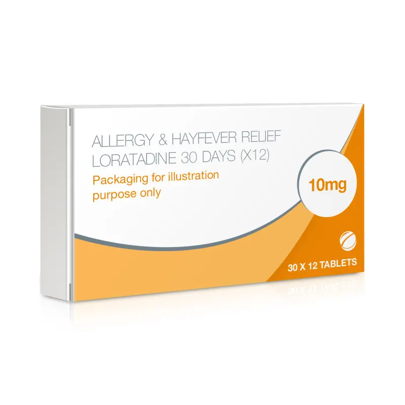 Allergy & Hayfever Relief Loratadine - 360 Tablets