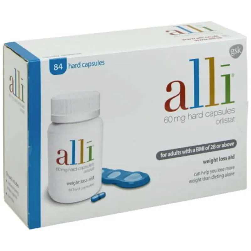 Alli Capsules 60mg - 84 capsules (P)
