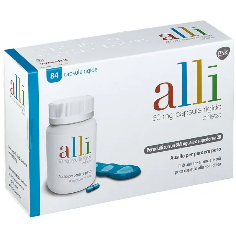 Alli Weight Loss Capsules 60mg 84 Capsules (P)(A)
