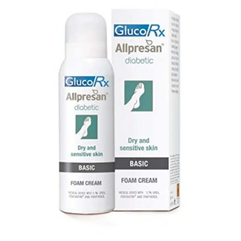 Allpresan Diabetic Foot Foam Cream (BASIC,125ml) (N)