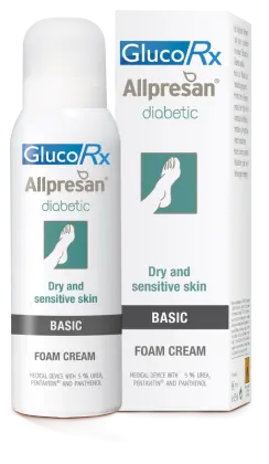 Allpresan Diabetic Foot Foam Cream Basic 300ml