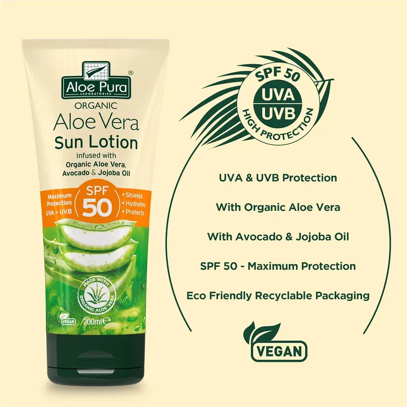 Aloe Vera sun lotion SPF 50