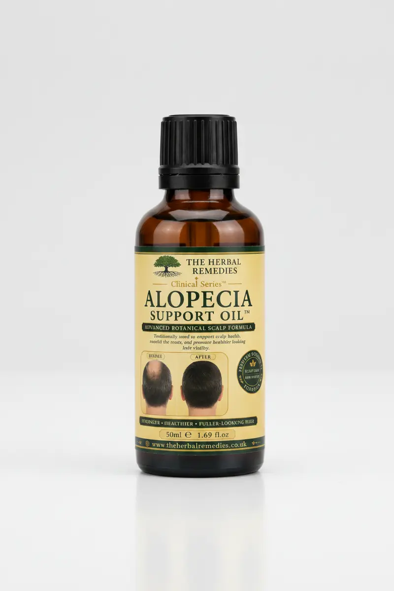 Alopecia Hair Oil — Clinical Regrowth & Anti-Hair Fall Formula