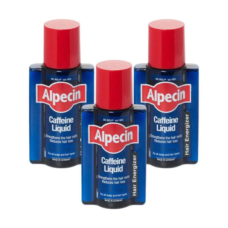 Alpecin Caffeine Liquid Triple Pack