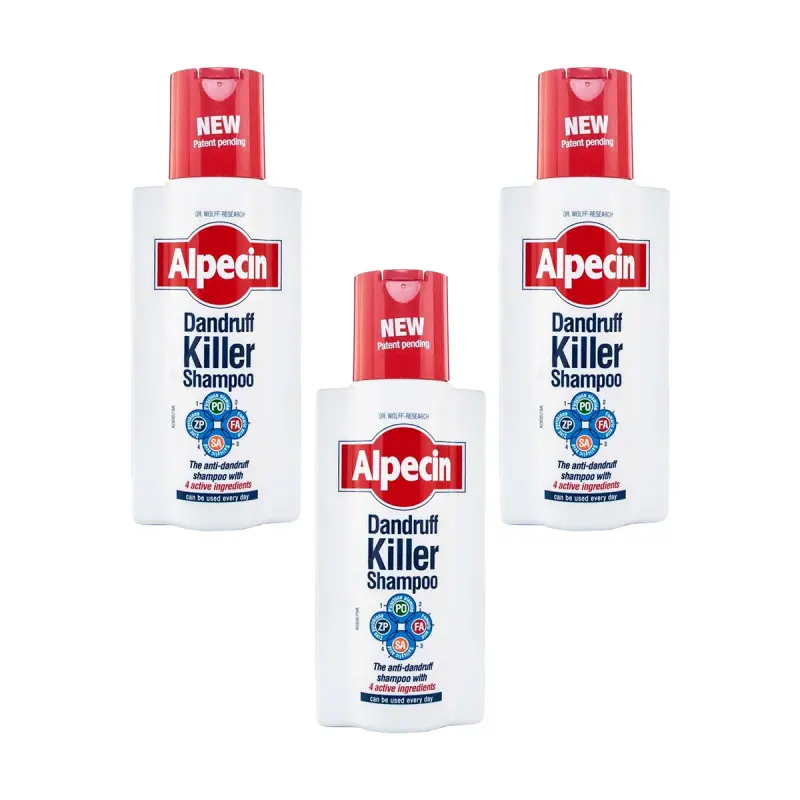 Alpecin Dandruff Killer Shampoo- Triple Pack
