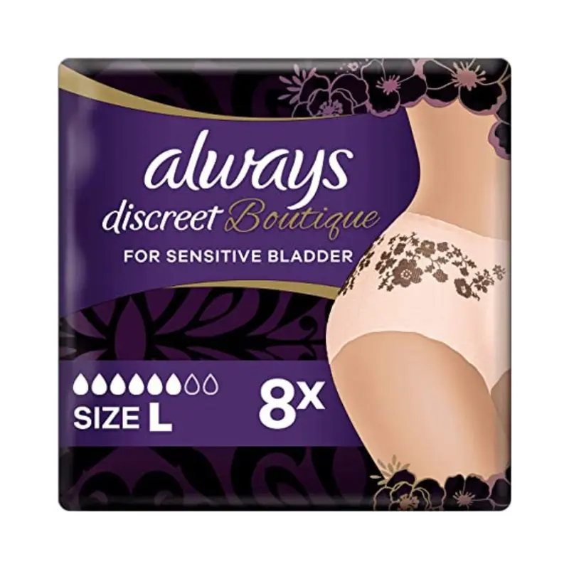 Always Discreet Boutique Large Plus 8 Pants