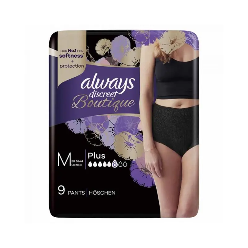 Always Discreet Boutique Medium Plus 9 Pants