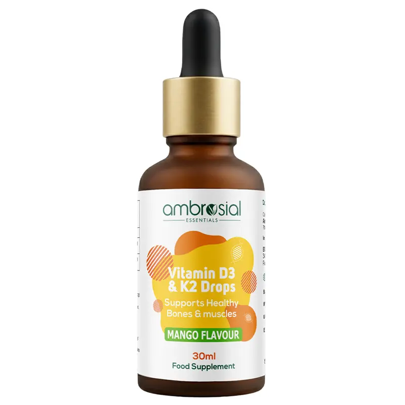 Ambrosial Vitamin D3 & K2 Drops