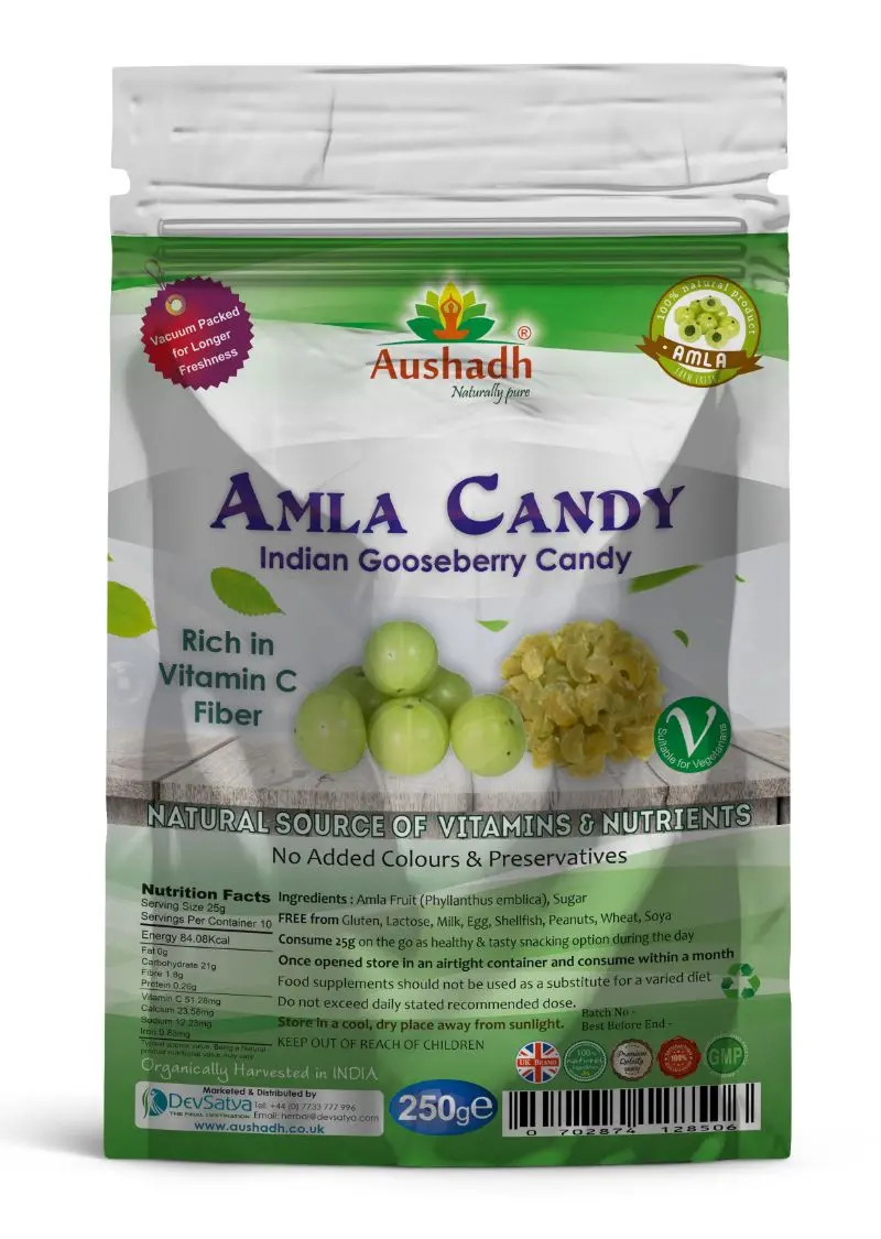 Amla Fruit (Gooseberry) Candy 250grm