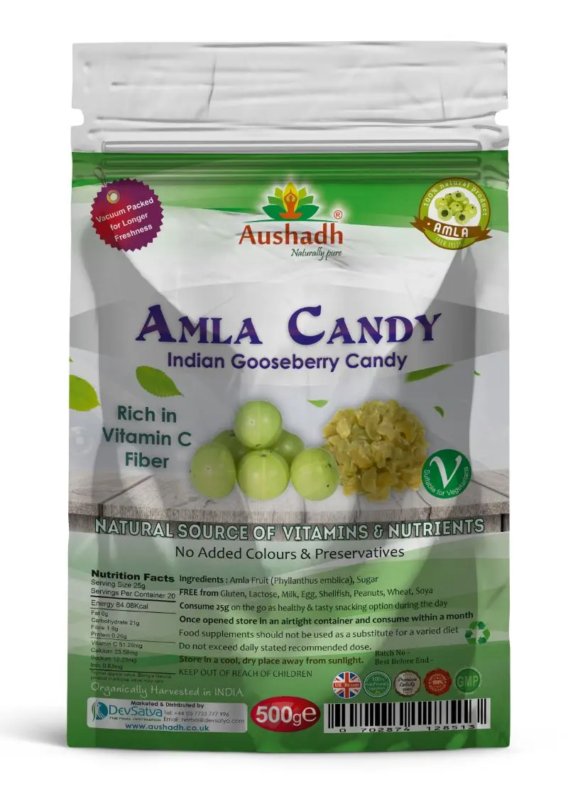 Amla Fruit (Gooseberry) Candy 500grm