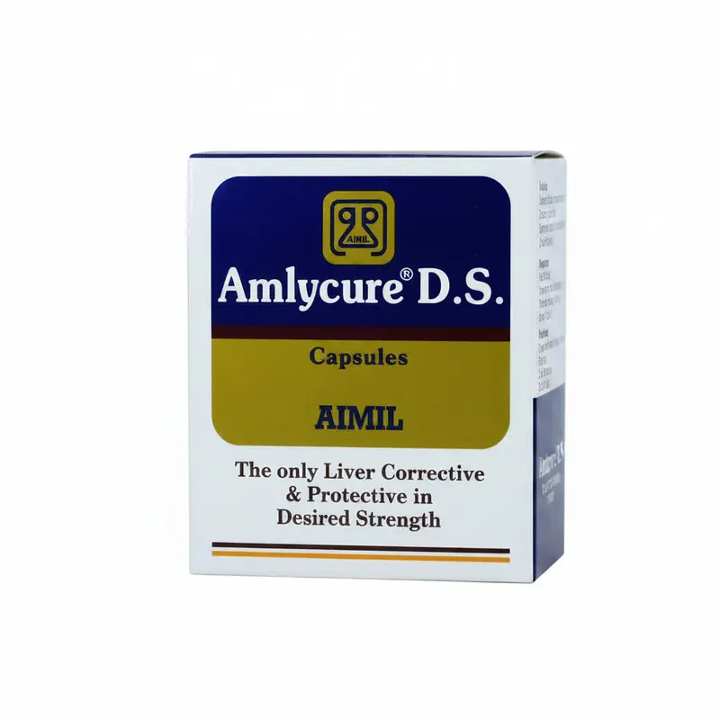 Amlycure DS | Ayurvedic Herbal Capsules | Wellness Formula 20 capsule, liver care