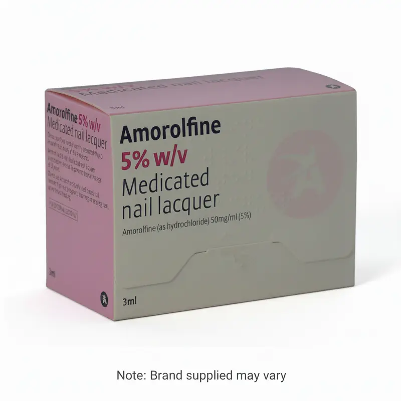 Amorolfine nail lacquer 5% - 3ml