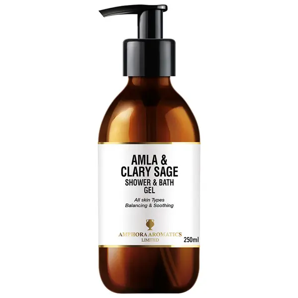 Amphora Aromatics - Amla & Clary Sage Shower & Bath Gel