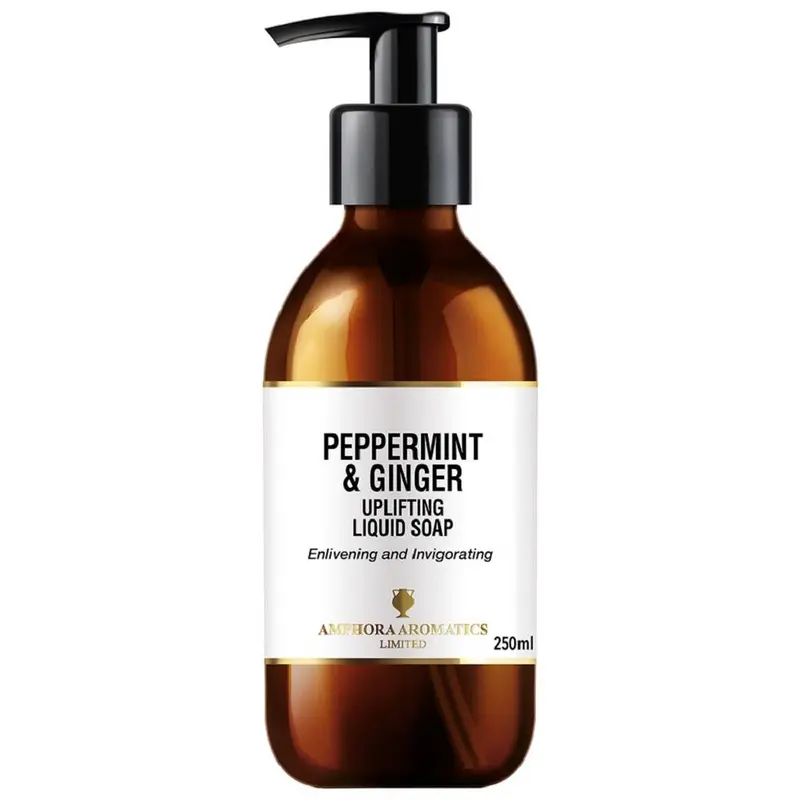 Amphora Aromatics Peppermint and Ginger Liquid Soap - 250ml