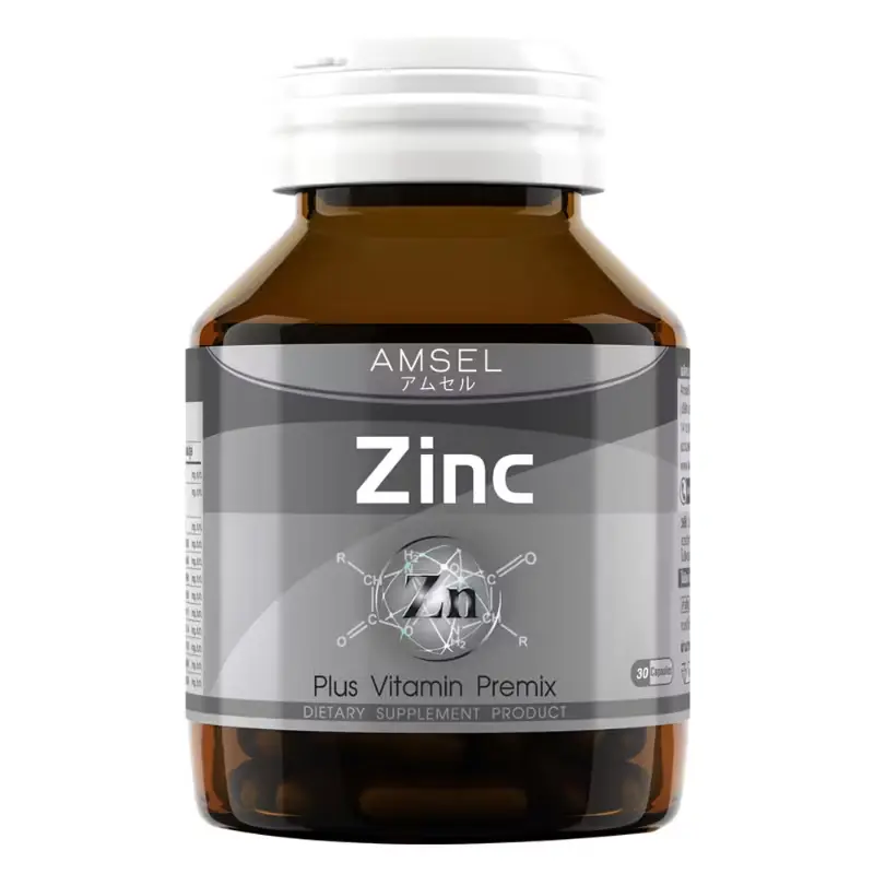 Amsel - Zinc Plus Vitamin Premix (30 capsules)