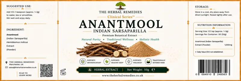 Anantmool Extract Powder (Hemidesmus indicus), Indian Sarsaparilla