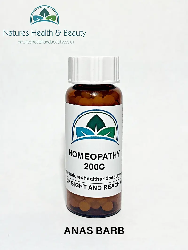 Anas Barb 200C Homeopathic Pillules/Tablets