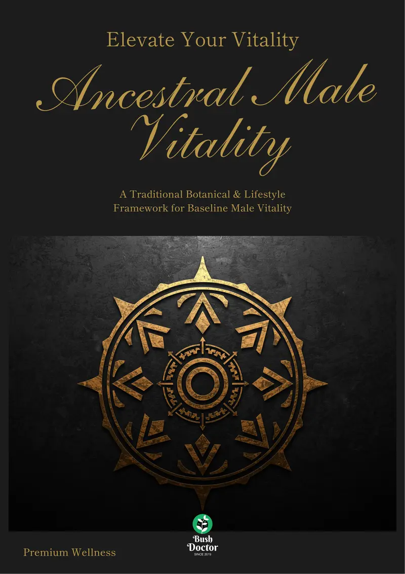 Ancestral Male Vitality & Testosterone Alignment — Men's Wellness Ebook (Digital PDF)