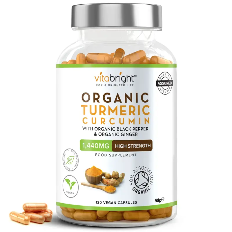 Anfield Pharmacy Turmeric Curcumin + Black Pepper Capsules