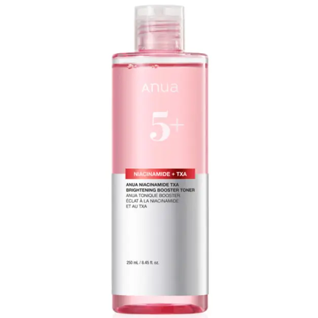 Anua - 5+ Niacinamide + TXA Brightening Booster Toner 250ml.