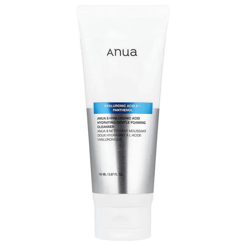 Anua - 8 Hyaluronic Acid Hydrating Gentle Foaming Cleanser 150ml.
