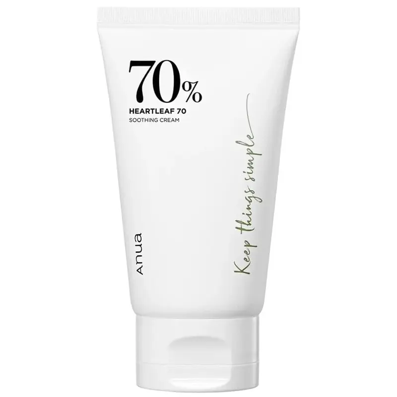 Anua - Heartleaf 70% Soothing Cream 100ml.