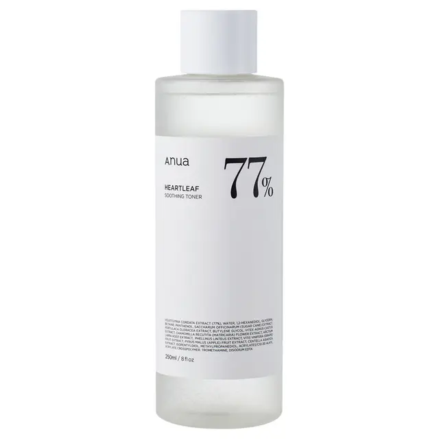 Anua - Heartleaf 77% Soothing Toner 250ml.