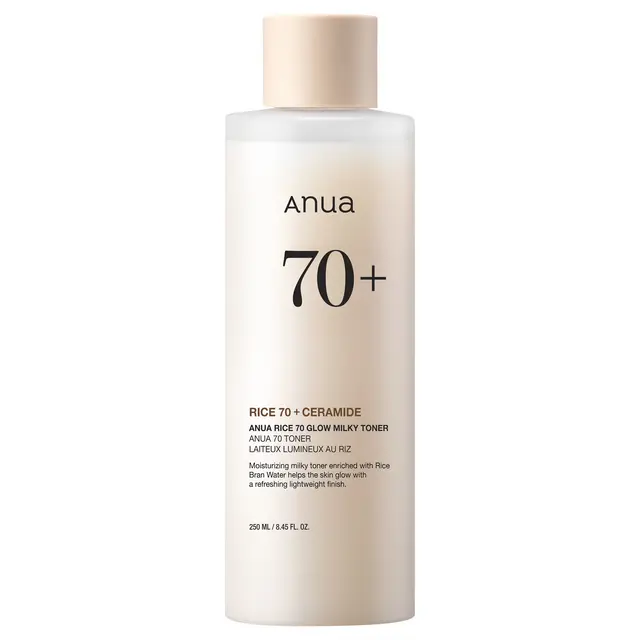 Anua - Rice 70 Glow Milky Toner 250ml.