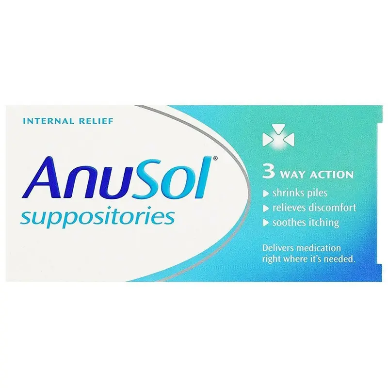 Anusol Haemorrhoid Suppositories 12 Pack
