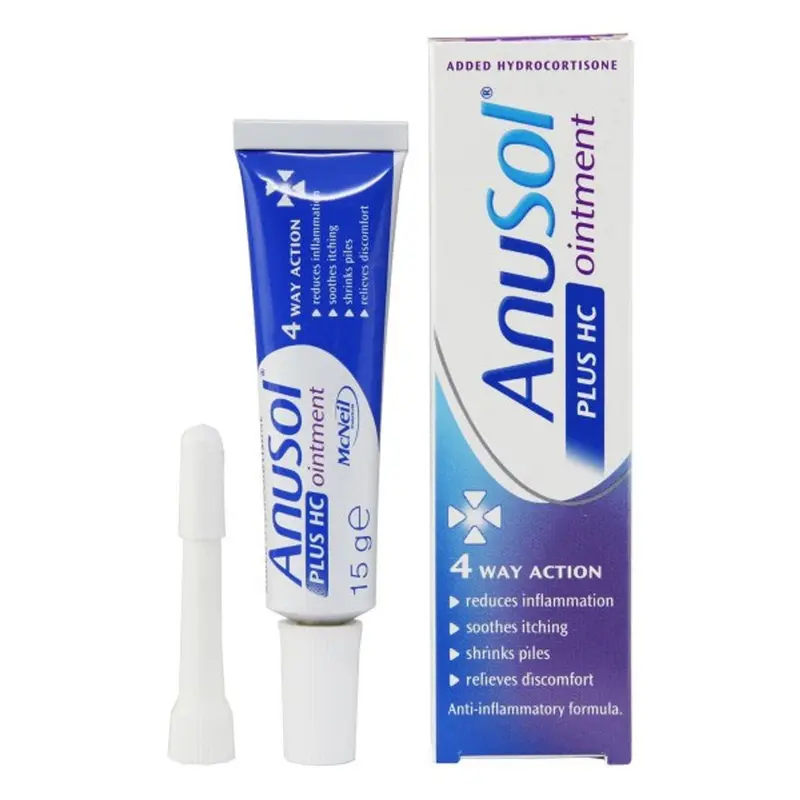 Anusol plus HC ointment 4 way action(15g)