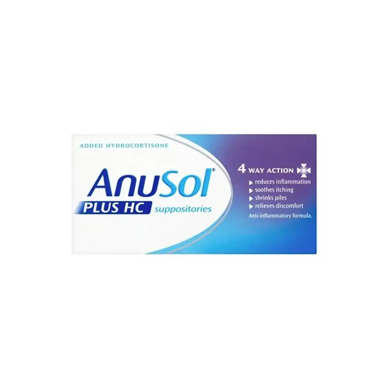 Anusol Plus HC Suppositories (P)