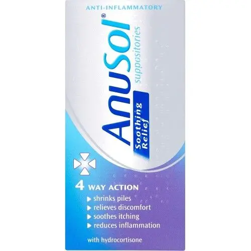 Anusol Soothing Relief Suppositories 12s
