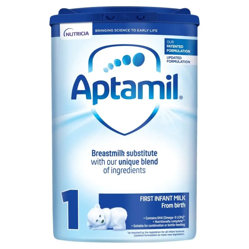 Aptamil 1 First Baby Milk Formula Powder from Birth 800g