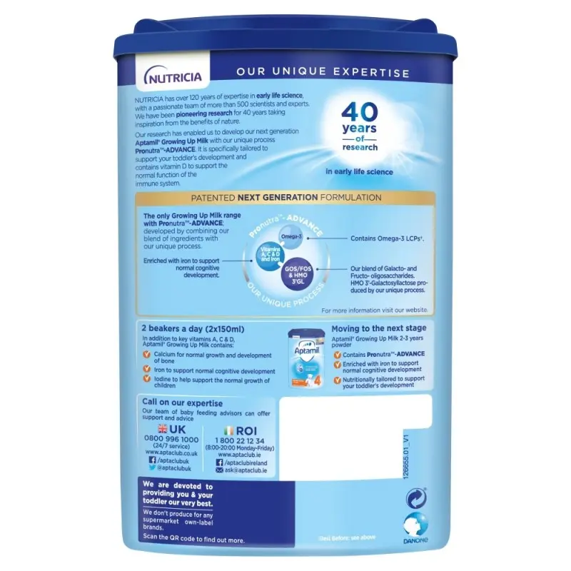Aptamil 3 Growing Up Milk Formula