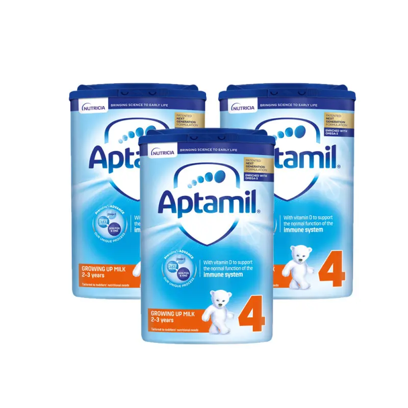 Aptamil 4 Growing Up Milk Formula Triple Pack