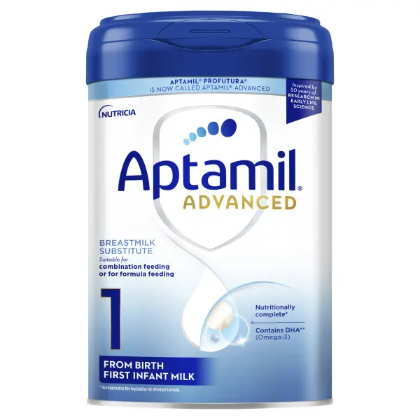 Aptamil Advanced 1 First Baby Milk Formula Powder from Birth 800g