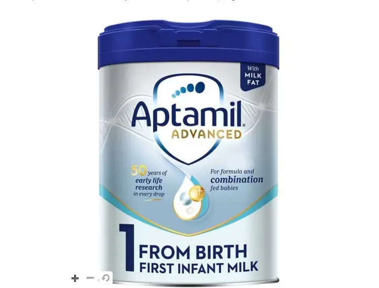 Aptamil Advanced Infant Baby Milk Formula Powder, From Birth, 800g
