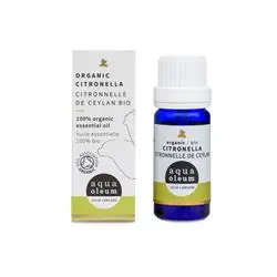 Aqua Oleum Organic Citronella Oil 10ml